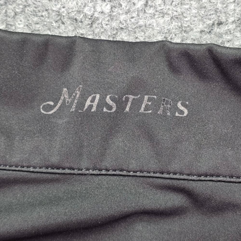 Masters Tech 1/4 Zip Pullover Mens XL Black Augusta Golf Windbreaker Jacket - Picture 4 of 8